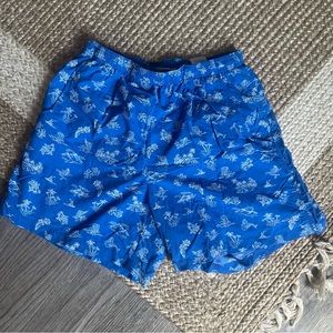 Columbia lined swim trunks 6 inch inseam